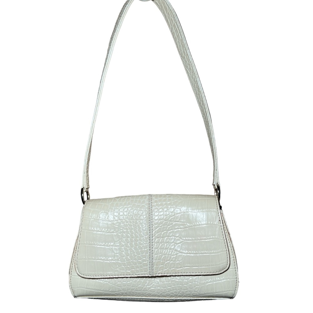 Faux crocodile bag